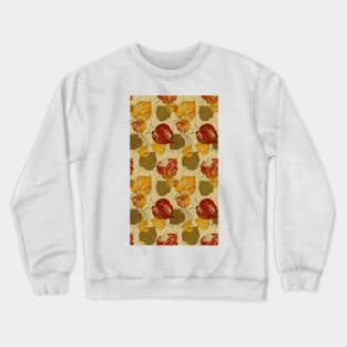 maple leaves Crewneck Sweatshirt